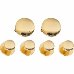 Buy 🔔 Vanguard NAVY CUFF LINKS AND STUDS 24K GOLD (SET OF 4 STUDS) 🧨