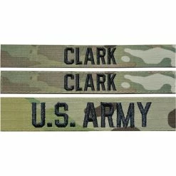 Promo 👍 Sayre Embroidered Army OCP Nametape Kit Sew-On (Uniform Builder Item Only) ⌛