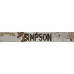 Brand new ⭐ Sayre Embroidered USMC Desert MARPAT Nametape ❤️
