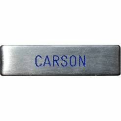 New 🎁 Sayre Air Force Silver Metal Engraved Nametag 💯