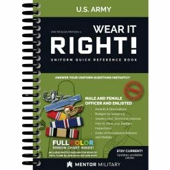 Cheapest ⭐ BYRRD Wear It Right! U.S. Army Uniform Quick Reference Book 🧨